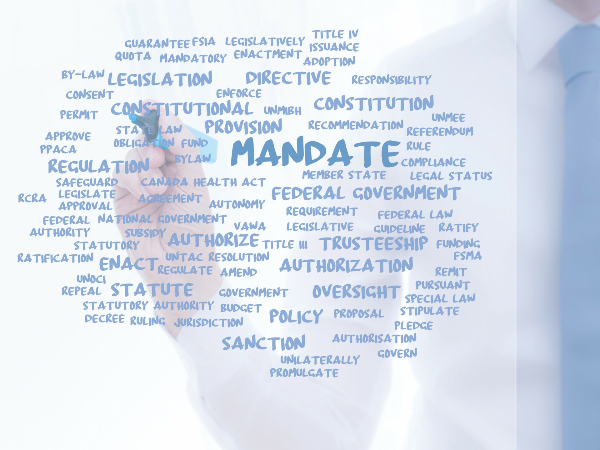 Mandate word chart