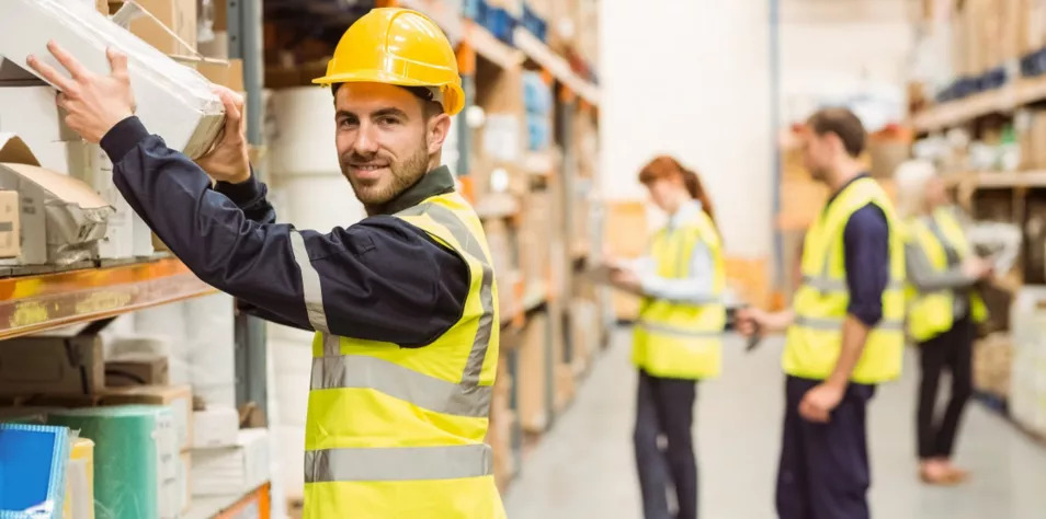 Warehouse workers