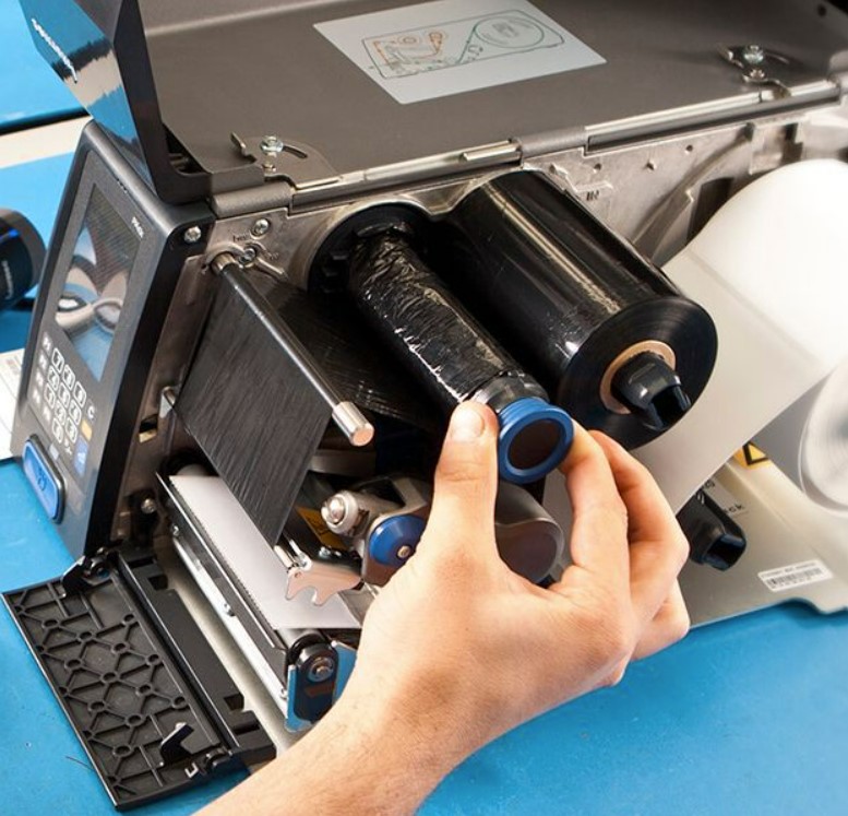 Honeywell ribbon in printer