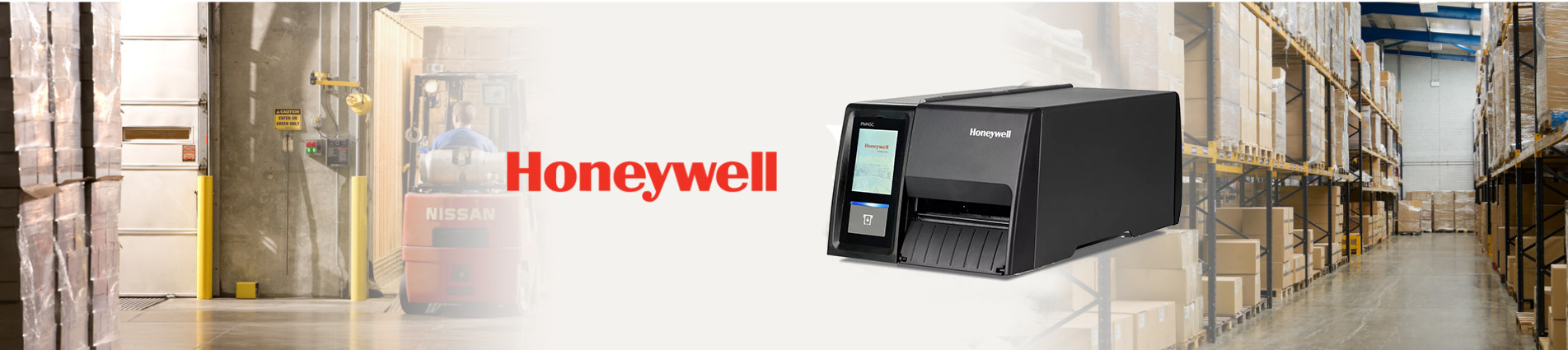 Honeywell pm43 Printer banner