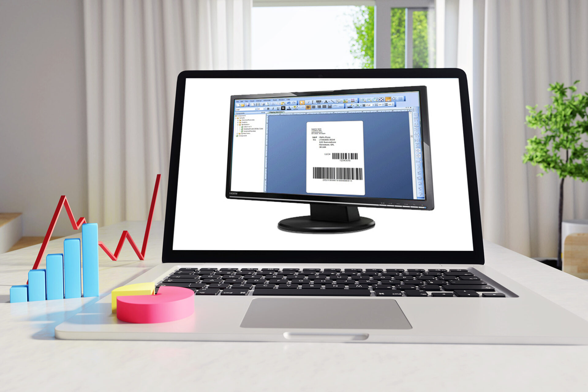 RFID Software on a computer