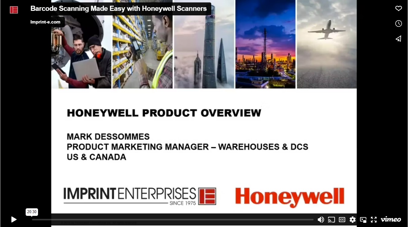 Honeywell scanner webinar thumbnail