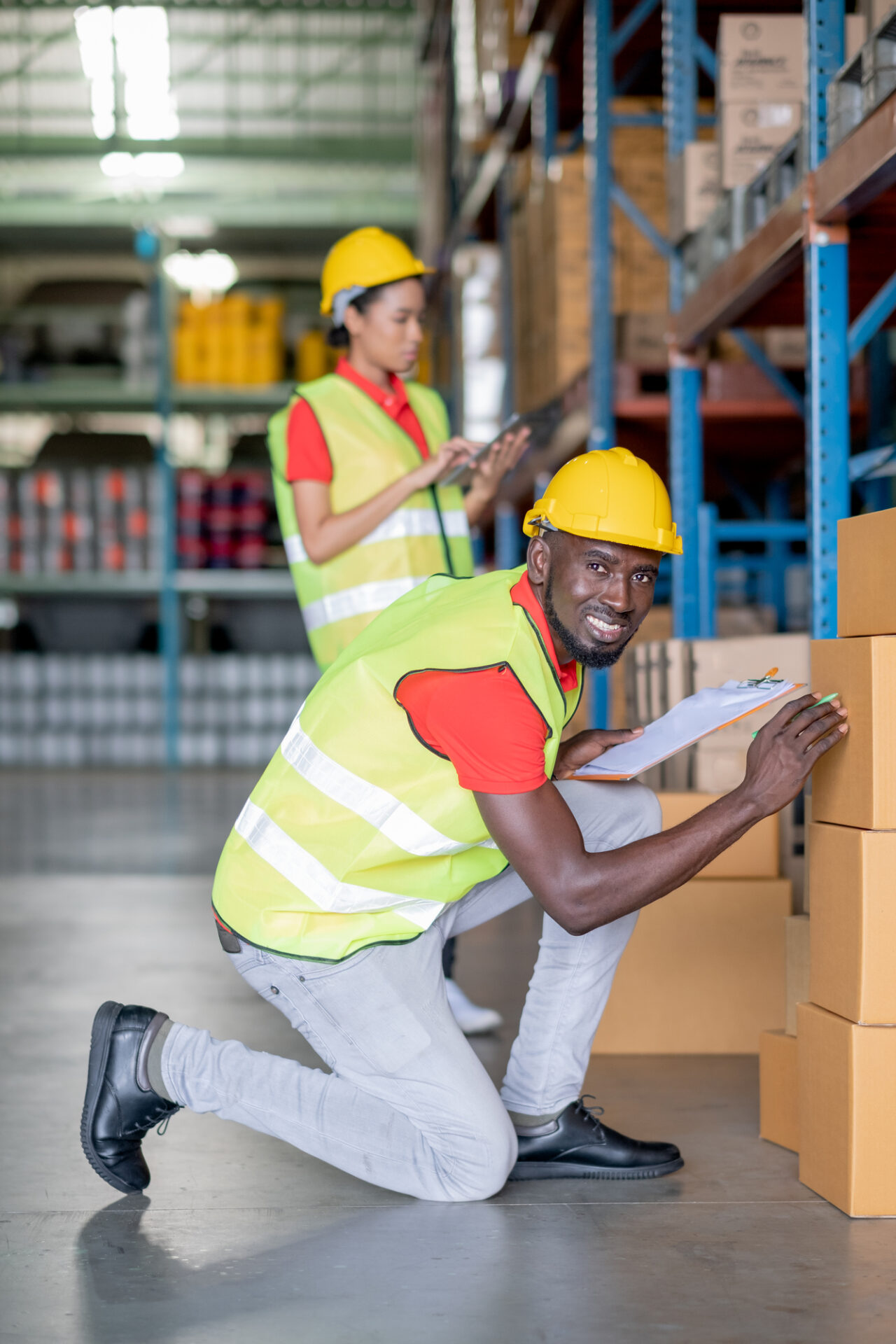 Warehouse workers