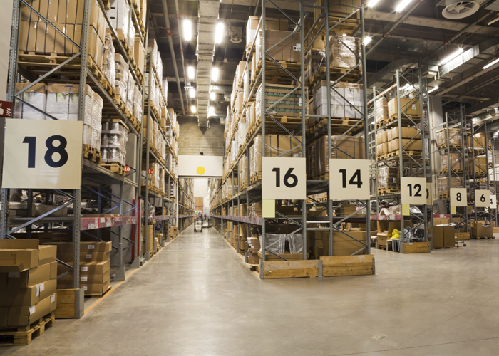 Warehouse Hanging Signs: Imprint Enterprises