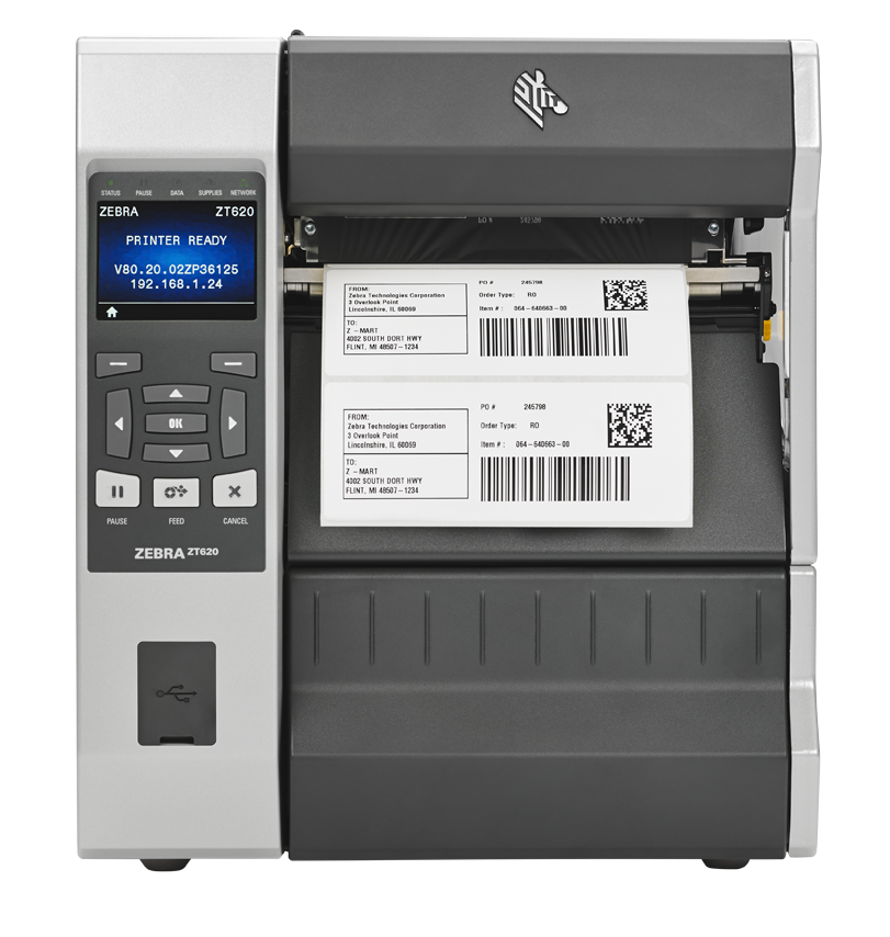 Zebra ZT620 Industrial Printer